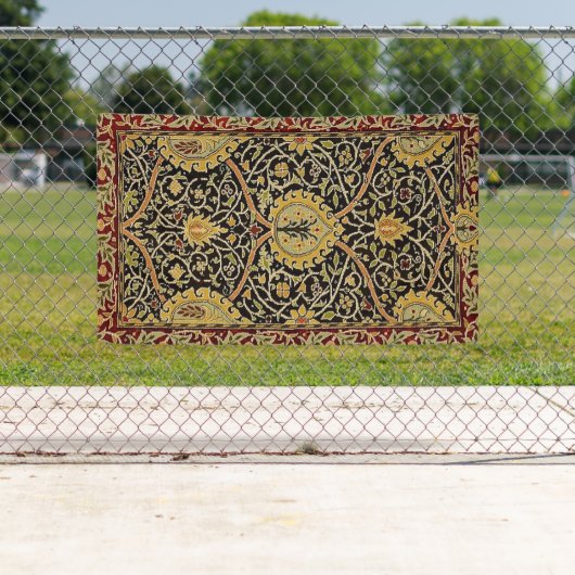 William Morris Classic Carpet Art Print Design Spandoek (Insitu)