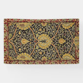 William Morris Classic Carpet Art Print Design Spandoek (Horizontaal)