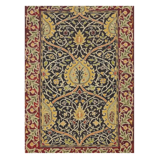 William Morris Classic Carpet Art Print Design Tafelkleed (Voorkant)
