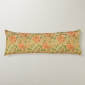 William Morris Classic Floral Lichaamskussen (Voorkant)