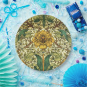 William Morris Classic Floral Papieren Bordje (Feest)