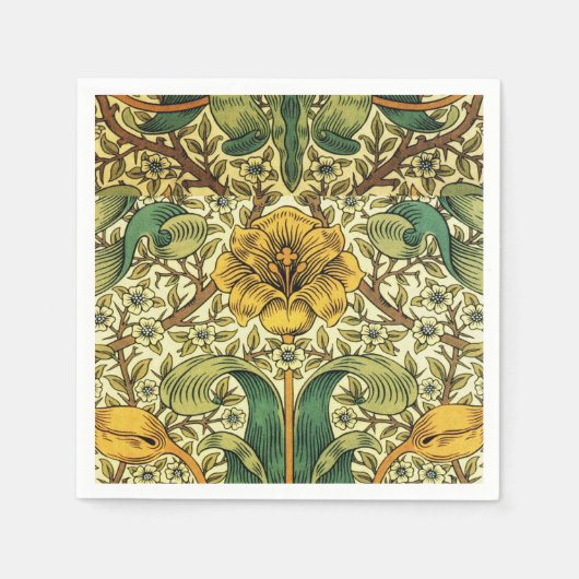 William Morris Classic Floral Servet (Voorkant)
