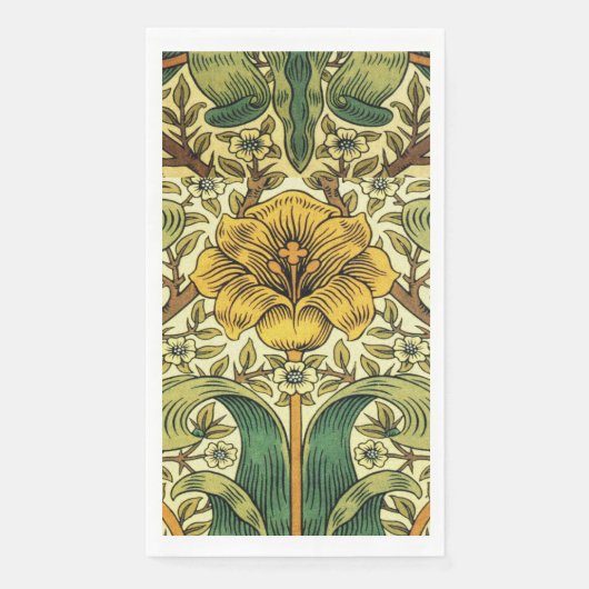 William Morris Classic Floral Servet (Voorkant)