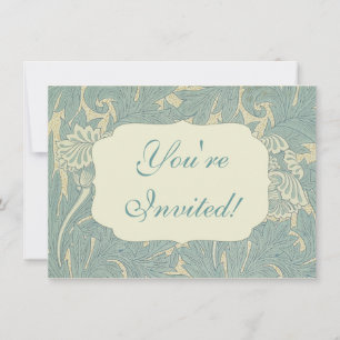 William Morris Classic Tulip Blue Floral Kaart