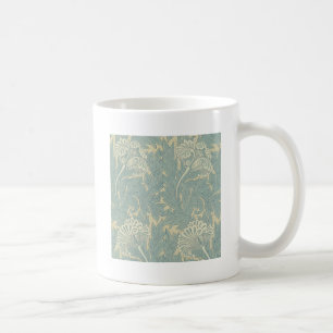 William Morris Classic Tulip Blue Floral Koffiemok