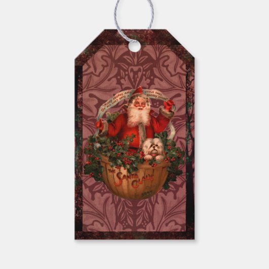 William * Morris Claus Cadeaulabel (Voorkant)
