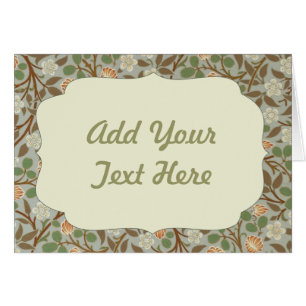 William Morris Clover Botanische Bloem