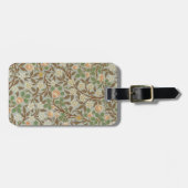 William Morris Clover Botanische Bloem Bagagelabel (Voorkant horizontaal)