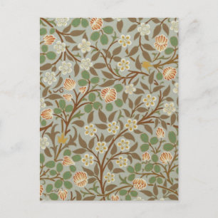 William Morris Clover Botanische Bloem Briefkaart