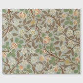 William Morris Clover Botanische Bloem Cadeaupapier (Vlak)