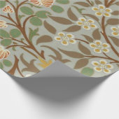 William Morris Clover Botanische Bloem Cadeaupapier (Hoek)