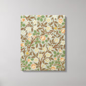 William Morris Clover Botanische Bloem Canvas Afdruk (Voorkant)