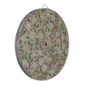 William Morris Clover Botanische Bloem Dartbord (Voorkant Links)
