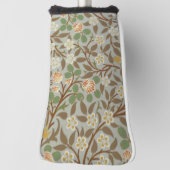 William Morris Clover Botanische Bloem Golfheadcover (Draai 90)