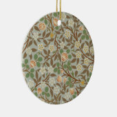 William Morris Clover Botanische Bloem Keramisch Ornament (Rechts)