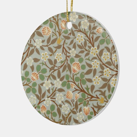 William Morris Clover Botanische Bloem Keramisch Ornament (Links)