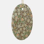 William Morris Clover Botanische Bloem Keramisch Ornament (Rechts)
