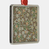 William Morris Clover Botanische Bloem Metalen Ornament (Rechts)