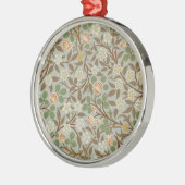 William Morris Clover Botanische Bloem Metalen Ornament (Links)