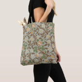 William Morris Clover Botanische Bloem Tote Bag (Dichtbij)