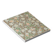 William Morris Clover Flower Art Pattern Notitieblok (Schuin)