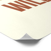 William Morris Collected Art Pattern Collage Poster (Hoek)