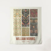 William Morris Collected Art Pattern Collage Wandkleed (Voorkant)
