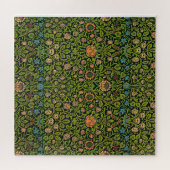 William Morris - Columbine, dark green, Case-Mate Legpuzzel (Horizontaal)