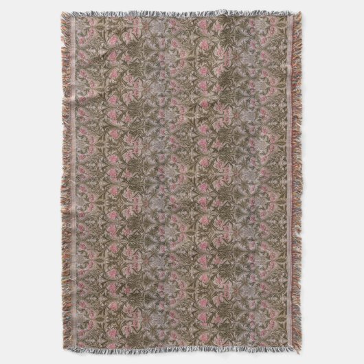 William Morris Columbine Deken (Voorkant Verticaal)