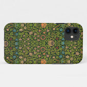 William Morris - Columbine, donkergroen, Case-Mate iPhone Case (Achterkant (horizontaal))