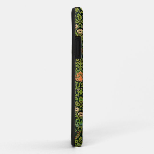 William Morris - Columbine, donkergroen, Case-Mate iPhone Case (Achterkant/rechts)