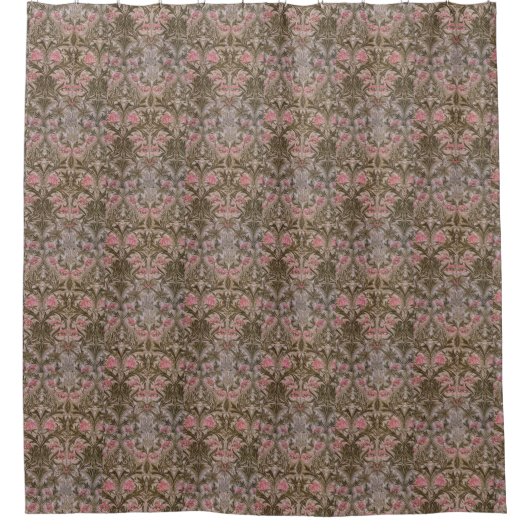 William Morris Columbine Douchegordijn (Voorkant)