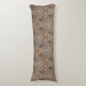  William Morris Columbine Lichaamskussen (Voorkant Verticaal)