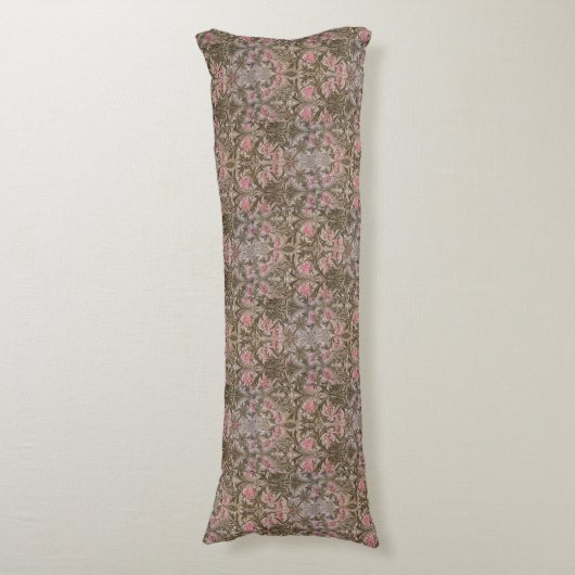  William Morris Columbine Lichaamskussen (Voorkant Verticaal)