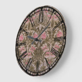 William Morris Columbine Pattern Wall klok (Hoek)