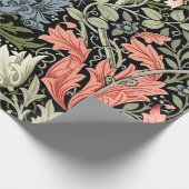 William Morris  Compton bloemmotief Cadeaupapier (Hoek)