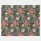 William Morris  Compton bloemmotief Fleece Deken (Voorkant (Horizontaal))
