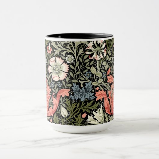 William Morris  Compton bloemmotief Mok (Midden)