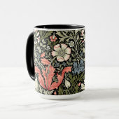 William Morris  Compton bloemmotief Mok (Voorkant links)