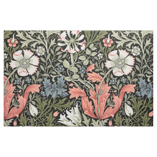 William Morris Compton bloemmotief Stof (Fat Quarter)