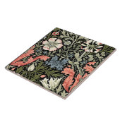 William Morris  Compton bloemmotief Tegeltje (Zijkant)