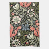 William Morris  Compton bloemmotief Theedoek (Verticaal)