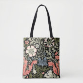 William Morris Compton bloemmotief Tote Bag (Voorkant)