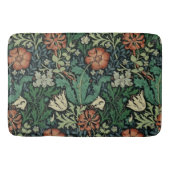 William Morris Compton Floral Art Nouveau Pattern Badmat (Voorkant)