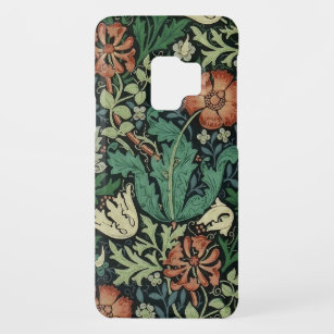 William Morris Compton Floral Art Nouveau Pattern Case-Mate Samsung Galaxy S9 Hoesje
