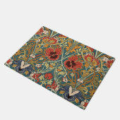 William Morris Compton Floral Art Nouveau Pattern Deurmat (Schuin)