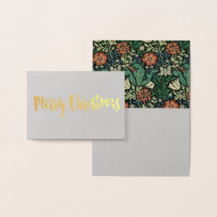 William Morris Compton Floral Art Nouveau Pattern Folie Kaarten