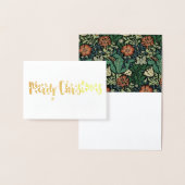 William Morris Compton Floral Art Nouveau Pattern Folie Kaarten (Display)