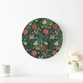 William Morris Compton Floral Art Nouveau Pattern Grote Klok (Huis)