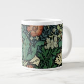 William Morris Compton Floral Art Nouveau Pattern Grote Koffiekop (Voorkant rechts)